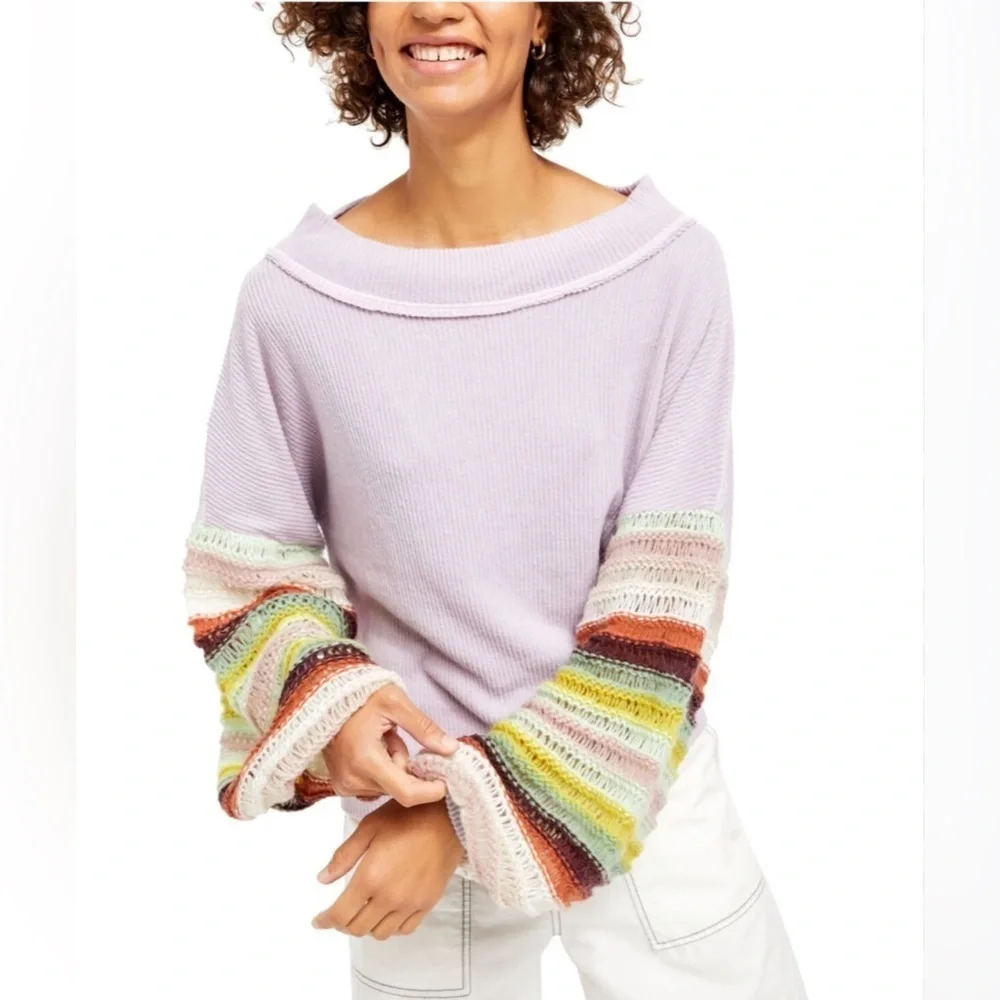 🌸FREE PEOPLE Cha Cha Lightweight Sweater